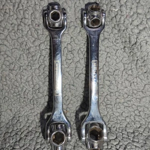 💥Craftsman Dogbone Multi Swivel Socket Wrenches w/ Magnets SAE 14277Z-MM 14278Z - Picture 1 of 8