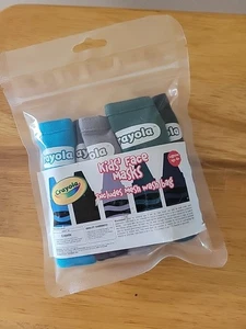 ❤️ Crayola Kids Reusable Cloth Face Mask Set New pastel 5 pack w/ mesh bag - Picture 1 of 2