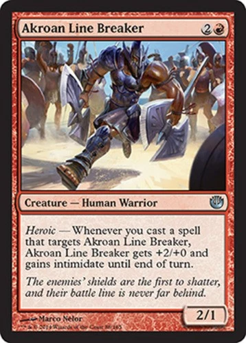 Akroan Line Breaker - Journey into Nyx #88/165 MTG Magic The Gathering - Image 1 of 1