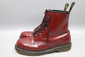Dr. Martens 1460 Vintage 90s England Lace Up Burgundy Boots Herren Gr. 43,5 /US 10 - Bild 1 von 23