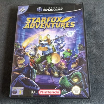 Star Fox Adventures Nintendo GameCube PAL Edition Boxed NO MANUAL  - Image 1 of 3