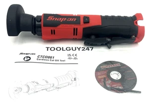 SNAP ON TOOLS USA 14.4v Microlithium Cordless Cut-Off Tool  RED CTCO861 DB  NEW - Picture 1 of 8