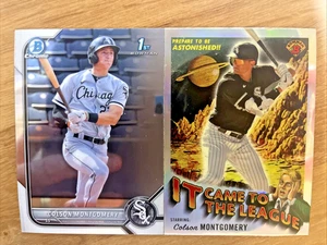 Bowman Chrome 1st & 2024 2022 Bowman It Came to the League - Colson Montgomery - Imagen 1 de 2