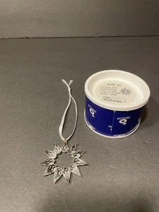 RARE Preciosa Crystal Annual Snowflake Star Christmas Holiday Ornament 010901 - Picture 1 of 13