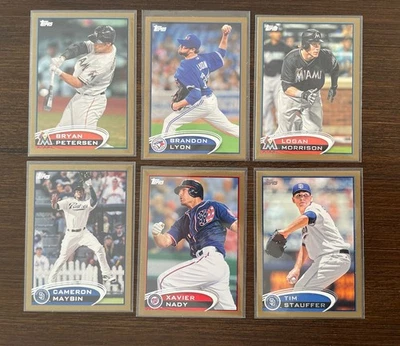 2012 Topps GOLD Lot - 6 Cards - All Serial Number Parallel’s - Image 1 of 4