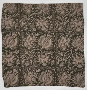 Verjüngung Lotus botanischer Druck Kissenbezug ~ 20" x 20" ~ Moos & Fossil - Bild 1 von 2