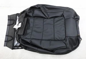 NEW OEM Ford Front Left Seat Back Cover Black Leather JR3Z7664417DF Mustang 2019 - Picture 1 of 6