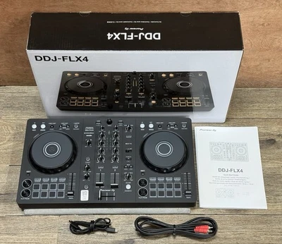 Pioneer DJ DDJ-FLX4 2-Channel DJ Controller - Black - Image 1 of 4