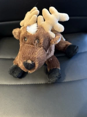 Ganz Webkinz Reindeer HM137 9" Stuffed Animal Plush No Code - Image 1 of 4