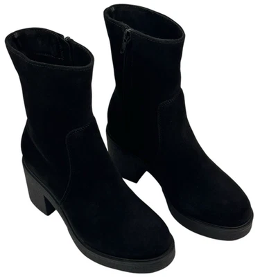 Botas de gamuza engrasadas negras La Canadienne Zed para mujer talla 6,5 M impermeables nuevas $550 Foto 1 de 4