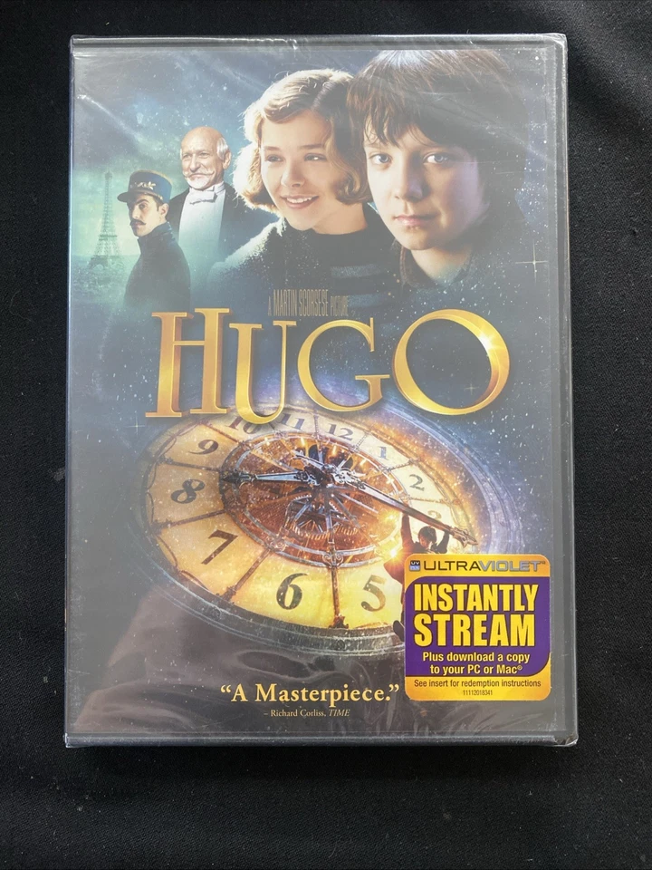 Hugo (DVD, 2011, Widescreen) NEW FREE SHIP - Image 1 of 2