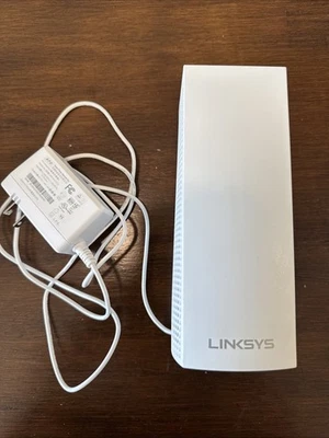 Linksys WHW03 V2 Velop Intelligent Mesh WiFi System 7.5" Tower Tri-Band White - Image 1 of 4