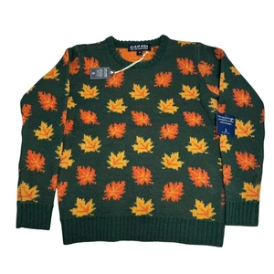 Kiel James Patrick KJP Kids Cozy Fall Leaf Sweater Size 8 NWT Autumn Thanksgivi - Picture 1 of 5