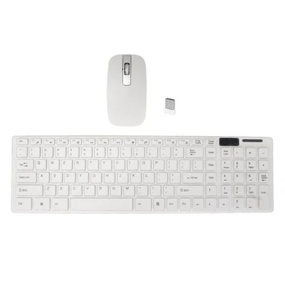 Wireless Keyboard Mouse Combo 2.4G Ultra Thin 1600Dpi 78 Keys​ For Home Offi HEN - Image 1 of 4