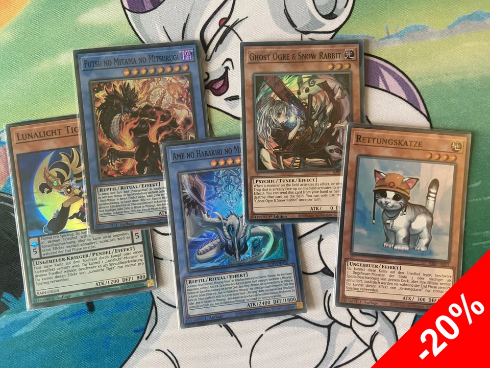 Yu-Gi-Oh! Super Rare Monsterkarten zur Auswahl - Bild 1 von 1