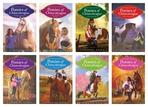 NEW Ponies of Chincoteague Set of 8 Book Series Marguerite Henry Paperback 1 2 3 - Imagen 1 de 3