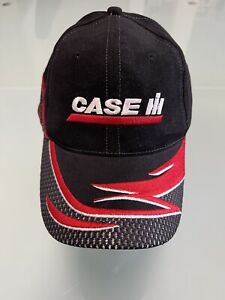 Case IH Agriculture Farm Hat Cap Red/Black Adult Adjustable Back Baseball NWT!