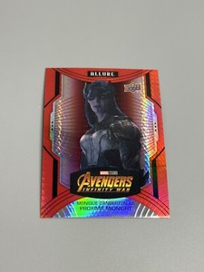 Proxima Midnight 2022 Upper Deck Marvel Allure Red Prism High Monique Ganderton
