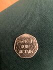 Diversity Built Britain 50p Fifty Pence Coin Collectors Genuine 2020 