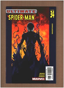 Ultimate Spider-man #34 Marvel Comics 2003 Bendis Bagley VENOM NM- 9.2 - Picture 1 of 4