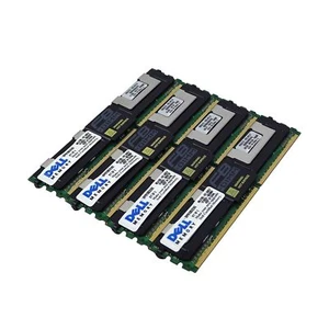 16GB-KIT DELL Snp9f035ck2/8g 4x4GB PC2-5300F ECC - Photo 1/1