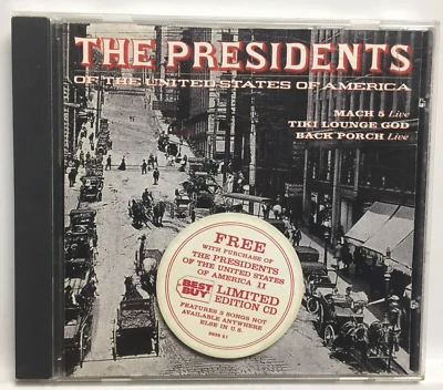 The President of the United States of America - Best Buy Exclusive CD - RARE!! Foto 1 de 4