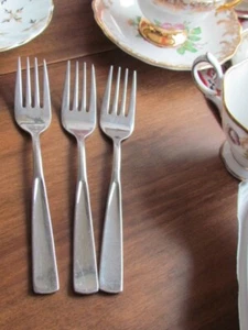 3 Chateau Splendide Stainless Steel 18/10 lot Dinner Forks 7 1/4" Forks China - Picture 1 of 6