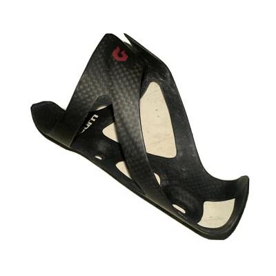 Black Blackburn Camber carbon fiber water bottle cage road bike light gravel mtb - Image 1 of 4