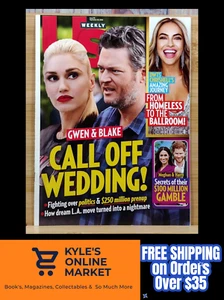 US Weekly Magazine #39 SEPT 28, 2020 Gwen & Blake Call off Wedding!  - Picture 1 of 17
