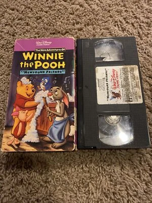 The New Adventures Of Winnie the Pooh "Newfound Friends" (VHS, 1999, Sleeve) - Image 1 of 3