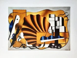 “COMPOSITION, 1929” BY FERNAND LEGER, HELIOGRAVURE PUBLISHED 1960 (60-1-07) - Picture 1 of 2