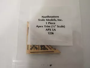 1:24 Northeastern Scale Models Puppenhaus Holz Scheitel Verkleidung #1236 1 Stück Neu in Verpackung #9 - Bild 1 von 2