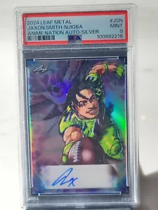 2024 Leaf Jaxson Smith-Njigba Anime Nation Soaring in Seattle Auto #/10 PSA 9 - Picture 1 of 4