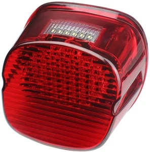 Eagle Lights Red Strobing Taillight Brake for Harley XL Dyna Softail Touring - Foto 1 di 7