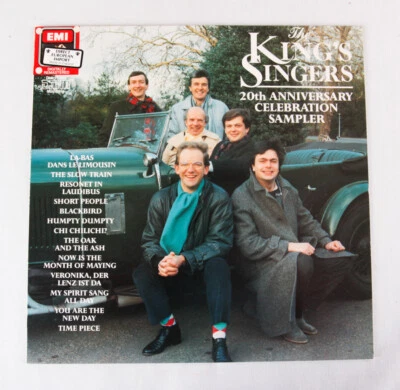 The King's Singers, 20th Anniversary Celebration Sampler, LP, NM, UK Import - Image 1 of 2