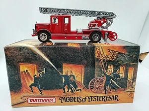Modelos Matchbox de camión de escalera Mercedes-Benz de antaño 1932 YFE05 MOY - Imagen 1 de 7
