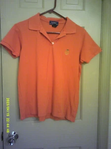 Polo de mujer marca Lauren, talla M. Mangas cortas, cuello. Naranja - Imagen 1 de 2
