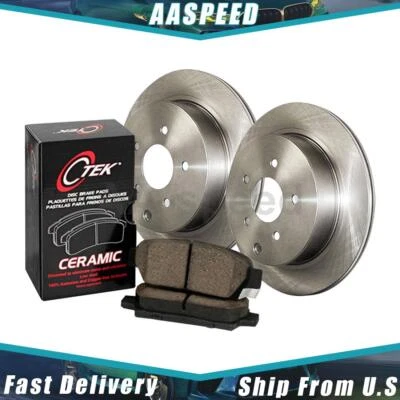 Front Brake Pads and Rotors For Nissan Tsuru 2008 2007 2006 2005 2004 2003 2002 - Image 1 of 4