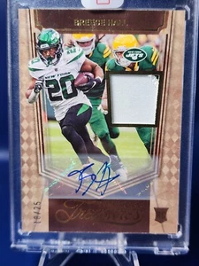 2022 Panini Chronicles Timeless Treasures Patch Auto #TT-BRH Breece Hall /25 RPA - Picture 1 of 2