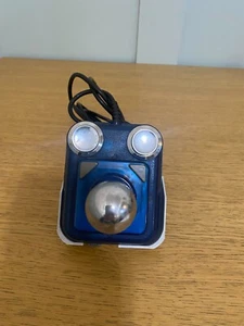 🕹️ Competition Pro Joystick 🕹️ BLUE CHROME CLEAR🕹️ FREE STAND 🕹️ - Afbeelding 1 van 7