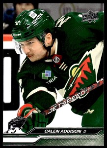 2023-24 Upper Deck Series 1 Calen Addison #92