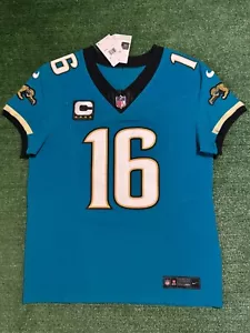Authentisches Trevor Lawrence Jacksonville Jaguars Nike Vapor Fuse Elite Trikot 44/L - Bild 1 von 11