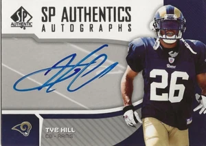2006 Upper Deck SP Authentics Tye Hill Auto #SP-HI - Picture 1 of 2