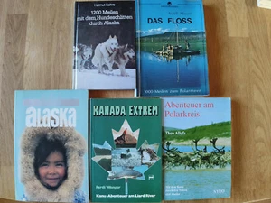 5 x Alaska & Kanada, 5 Bücher Abenteuer und Erlebnisberichte - Bild 1 von 1