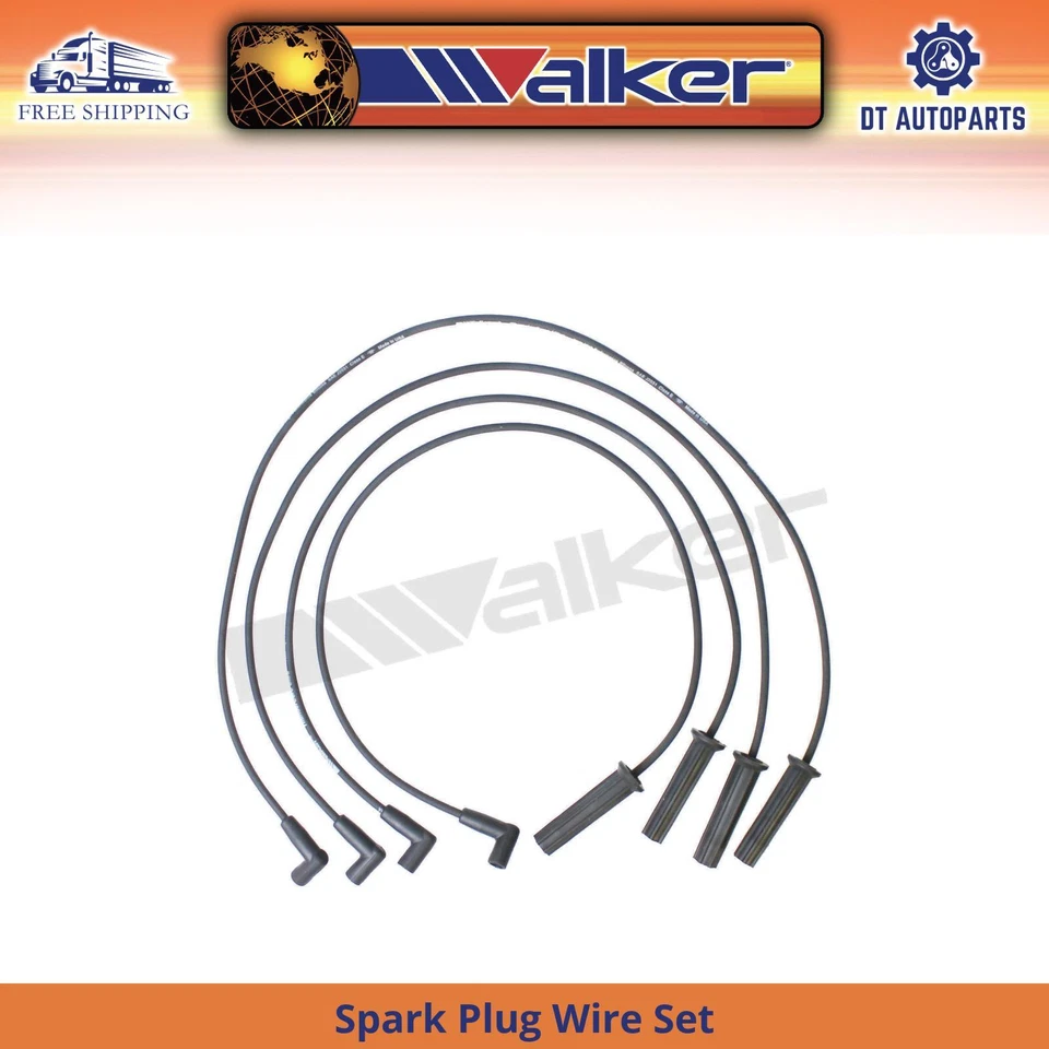 Juego de cables de bujía Walker 1999 2000 2001 para Chevrolet S10 1998-2003 2,2 L L4 Foto 1 de 1