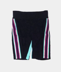 NWT $105 No Kaoi Women's Black Workout Gym Active Athletic Short Shorts Size 01 - Picture 1 of 2