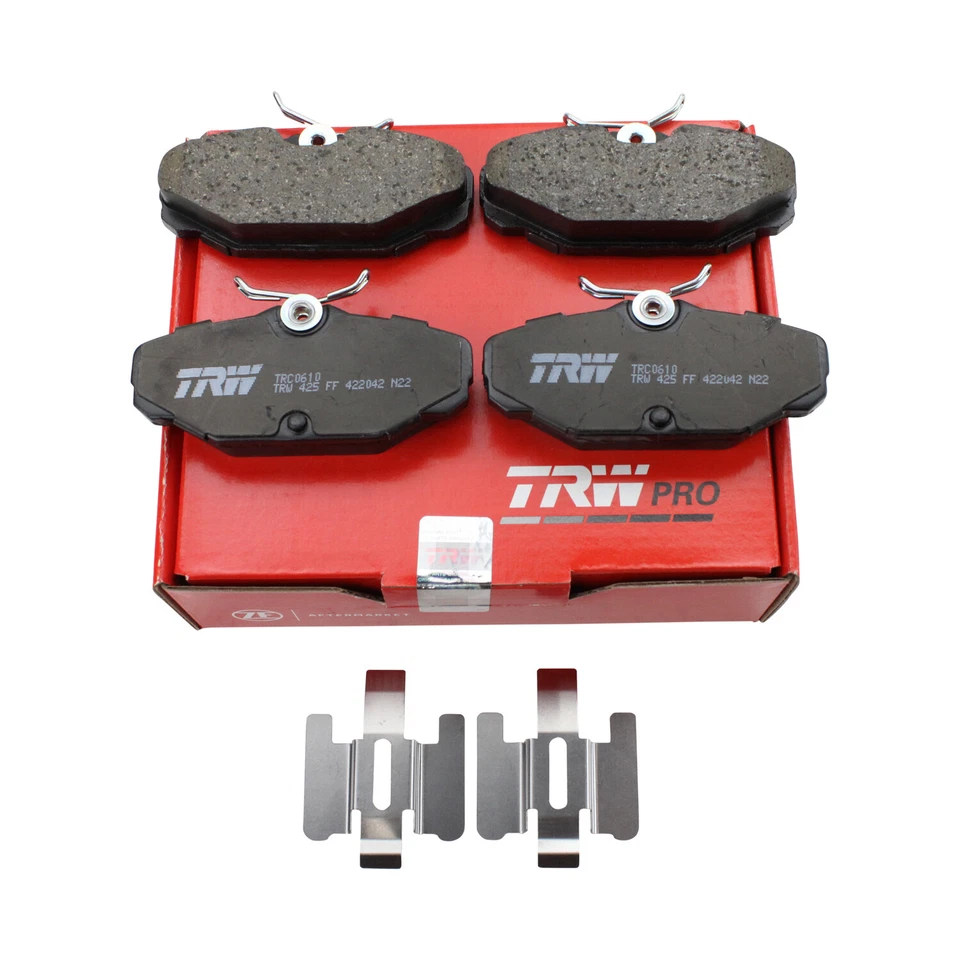 Pastilla de freno trasera de cerámica TRW Pro para Ford Taurus Lincoln Continental Mercury Sable Foto 1 de 4