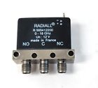 Radiall DC-18GHz Relay Coaxial Switch 12V 400W SMA SPDT R565412200