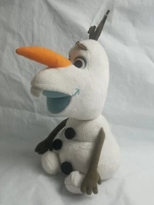 Disney Frozen 14” Olaf Soft Plush Toy Snowman Genuine Disney Store Plush - Picture 1 of 5