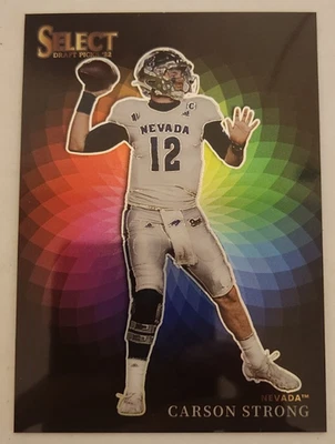 Carson Strong 2022 Select Draft Picks Color Wheel Prizm Case Hit - Image 1 of 2
